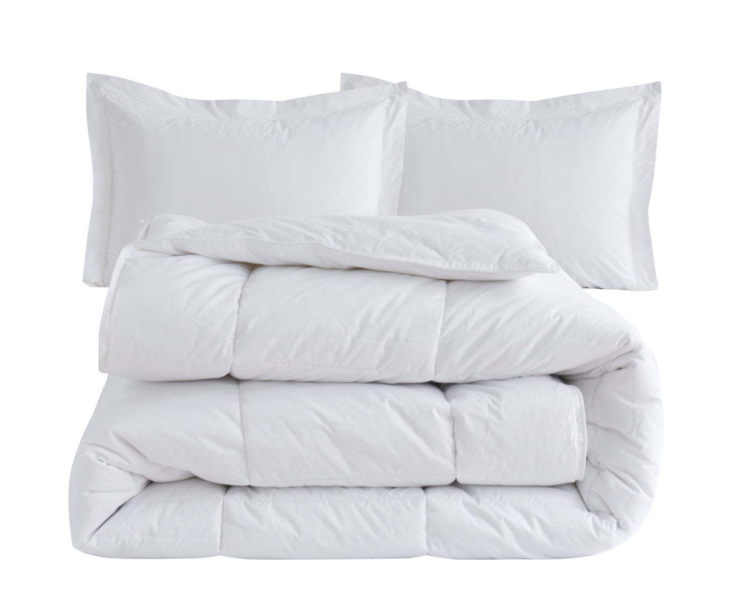 Luxury Bedding Outlet Down Alternative 3 Piece Cotton Comforter