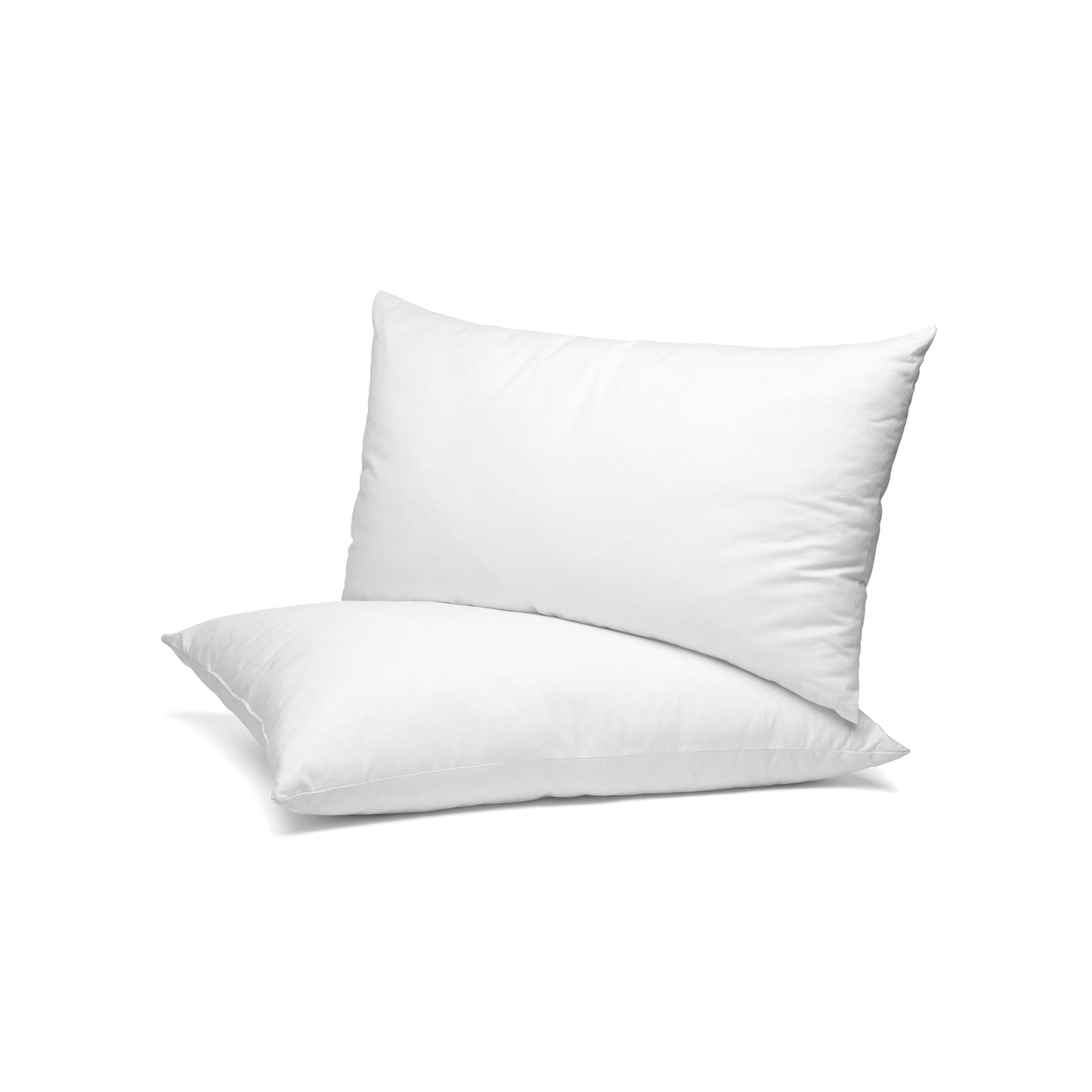 Luxury Bedding Outlet Poly-Cotton Shell Siliconized Fiber Filling Pillow Inserts