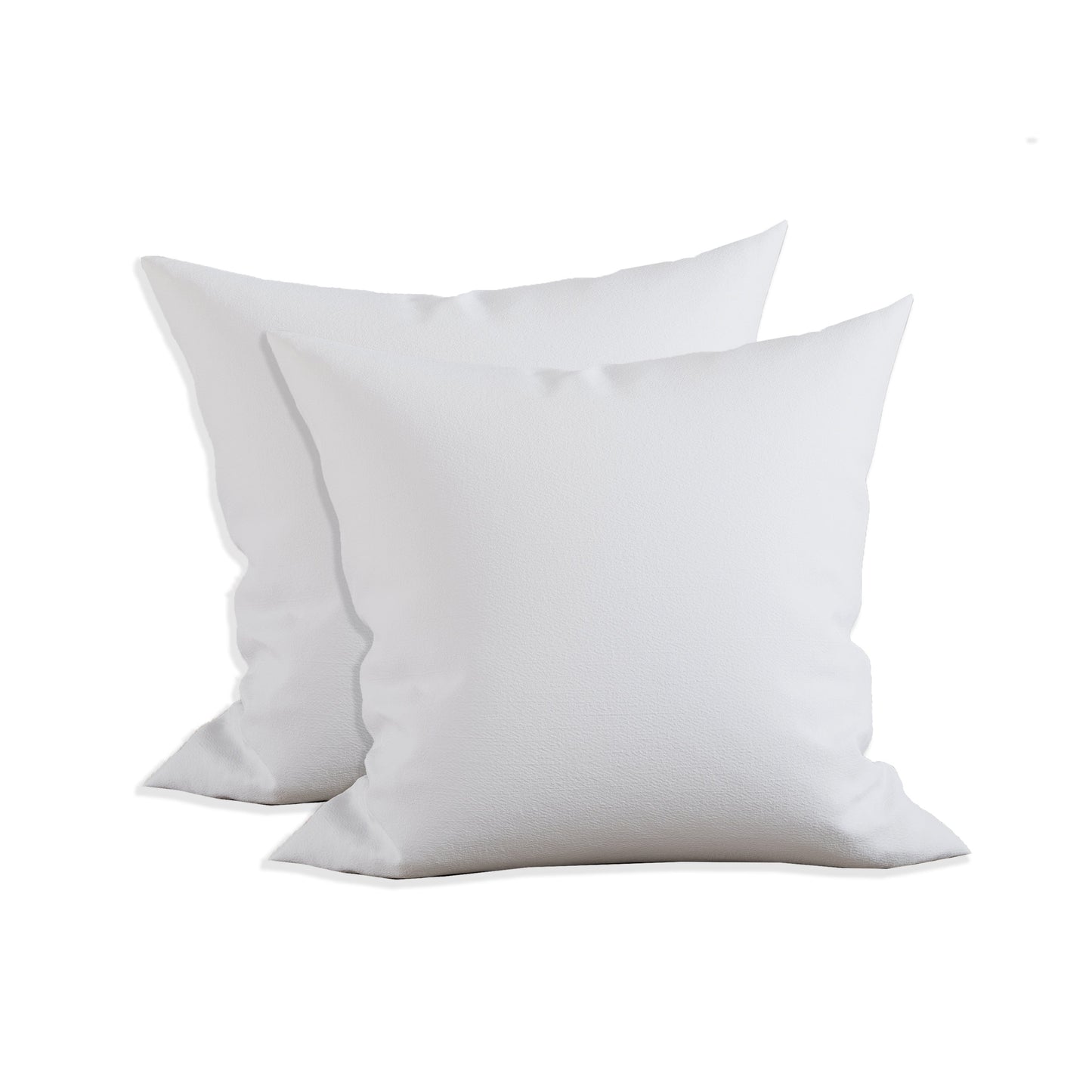 Luxury Bedding Outlet Poly-Cotton Shell Siliconized Fiber Filling Pillow Inserts