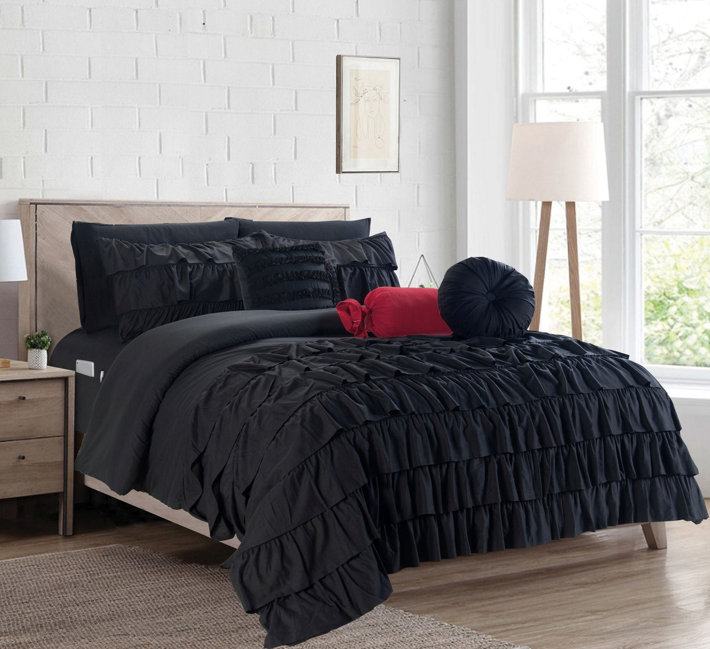 Luxury Bedding Outlet 10-Piece Cinderella Comforter Set