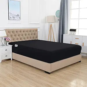 Luxury Bedding Outlet Extra Deep 18"-21" Single Fitted Sheet for High Mattress