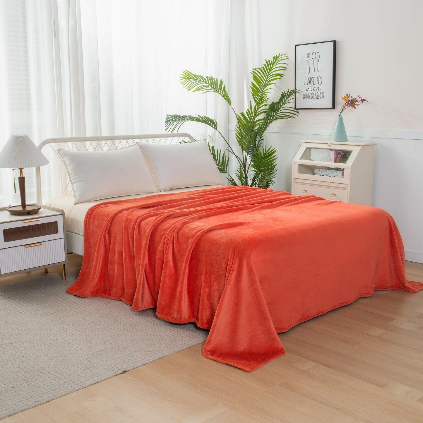 Luxury Bedding Outlet Flannel Fleece Blanket