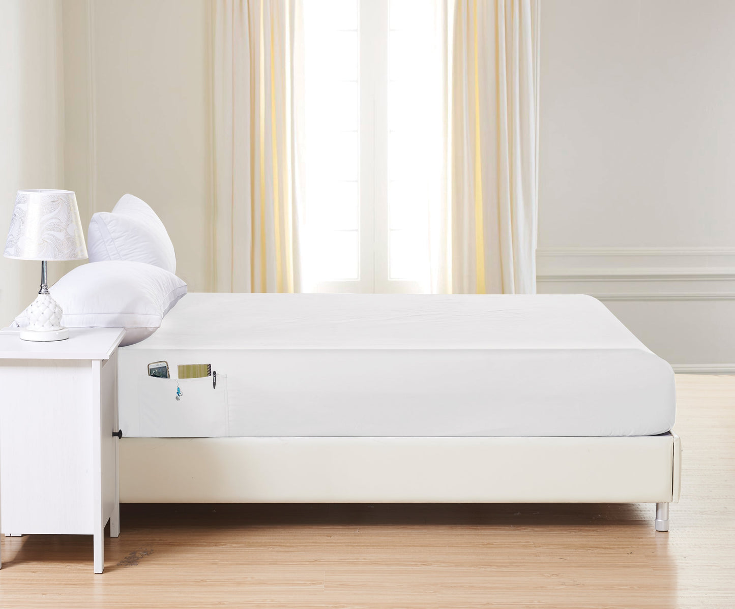 Luxury Bedding Outlet 6-Pack Deep Pocket Fitted Sheets