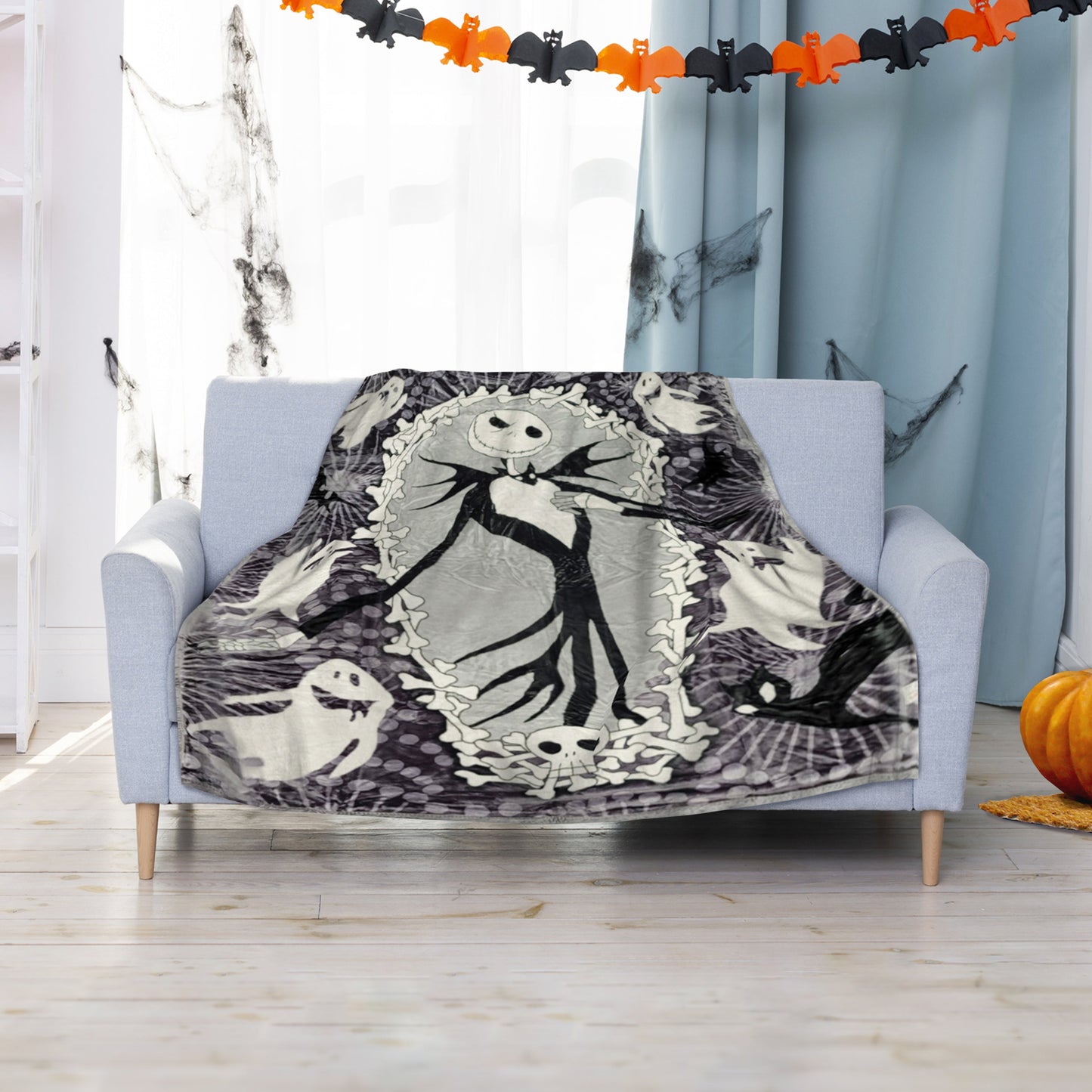Luxury Bedding Outlet Nightmare Before Christmas Reversible Blanket
