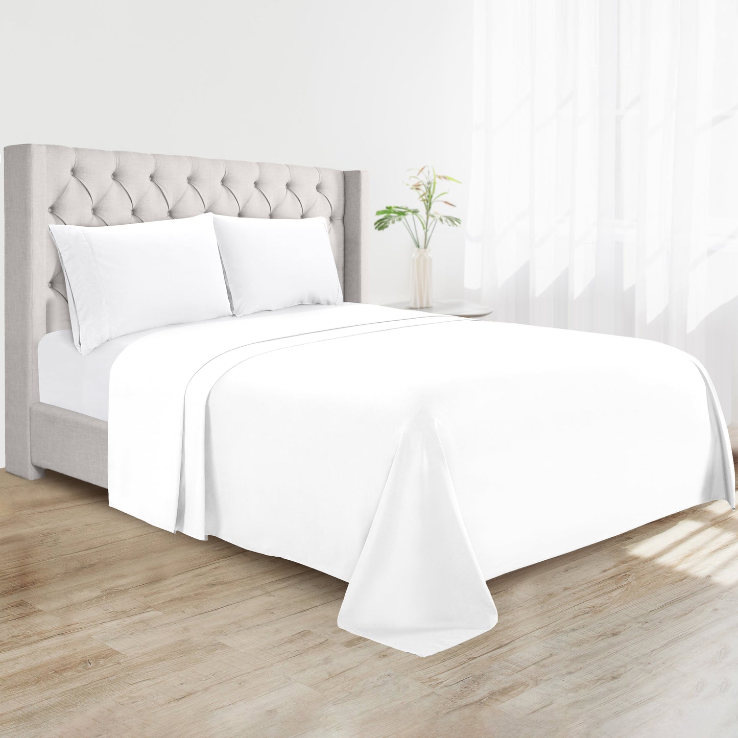 Luxury Bedding Outlet Essential Flat Sheet
